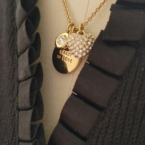 Kate Spade Charm Necklace Crazy In Love